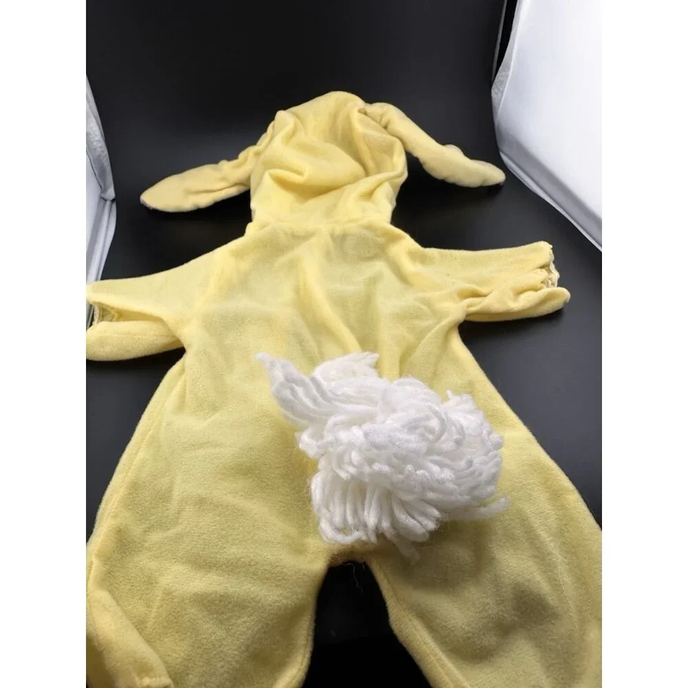 VTG Snoopy Peanuts Wardrobe Bunny Rabbit Yellow One Piece Outfit - LRG Doll READ